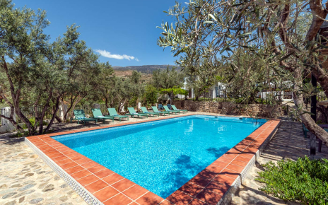 Good size private pool (10 metres long)